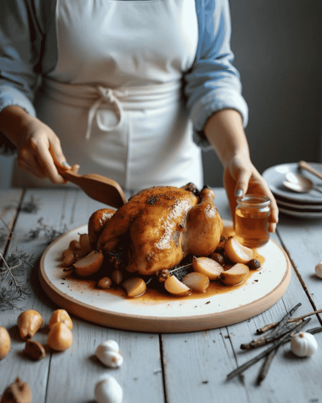 Honey-Glazed-Roasted-Organic-Chicken
